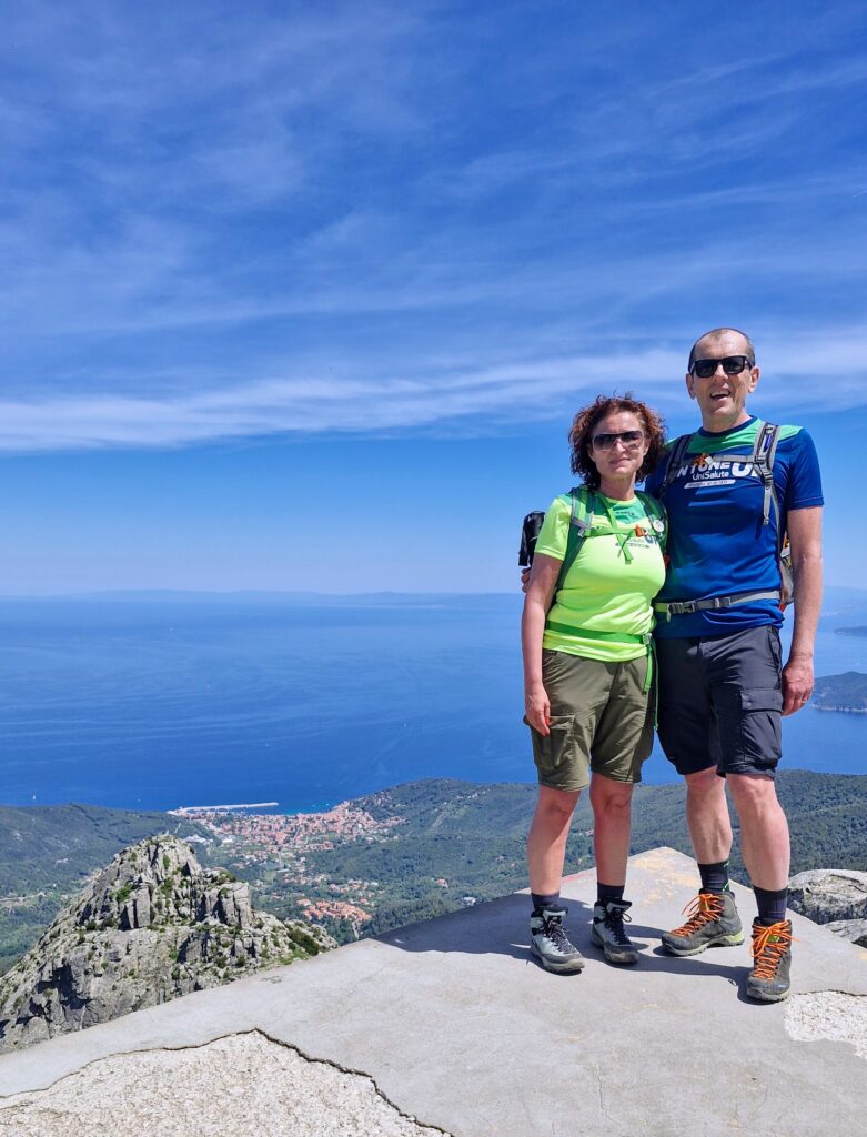 Vista strepitosa dal monte capanne, per i migliori consigli di trekking